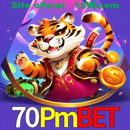 Imagem promocional da 70Pmbet mostrando a plataforma e suas vantagens